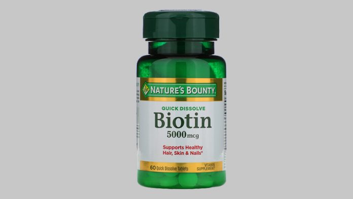 Công dụng của viên uống đẹp da, móng tóc Nature's Bounty Biotin 5000 mcg