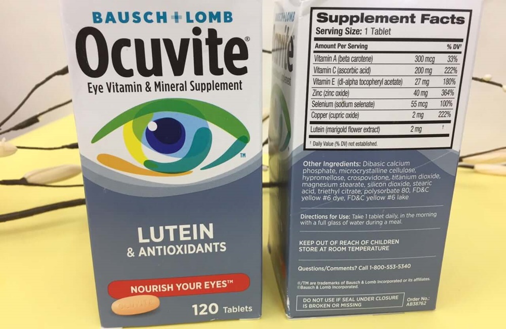 Thuốc bổ mắt Ocuvite 120 là sự lựa chọn phù hợp với những người có mắt yếu
