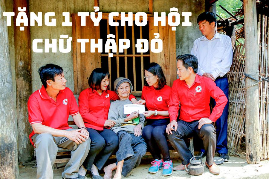 Sbobetsilo.com ủng hộ 1 tỷ đồng cho Hội chữ thập đỏ Việt Nam
