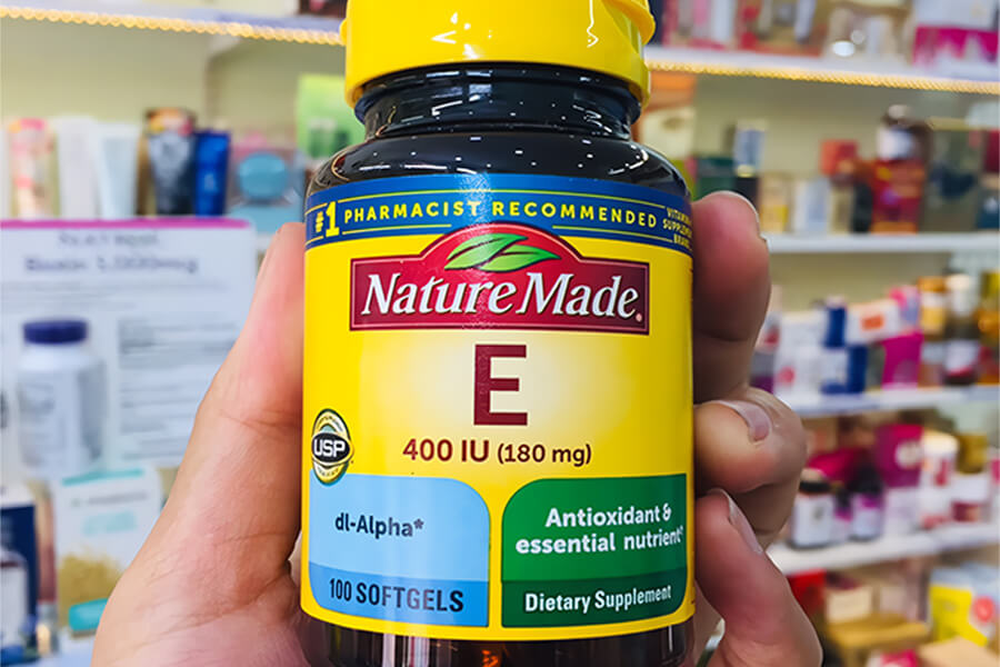 Viên uống Vitamin E Nature Made 400IU