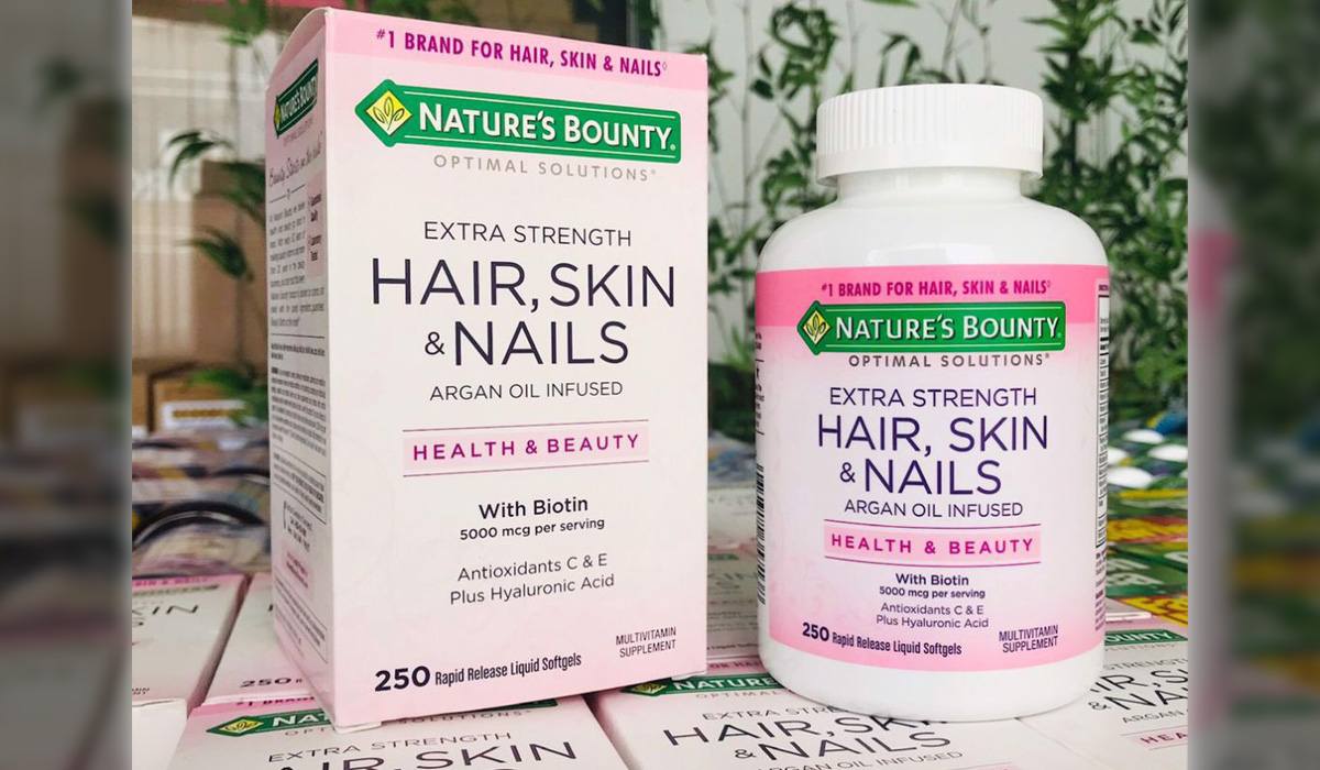 Viên uống Nature’s Bounty Hair Skin and Nails